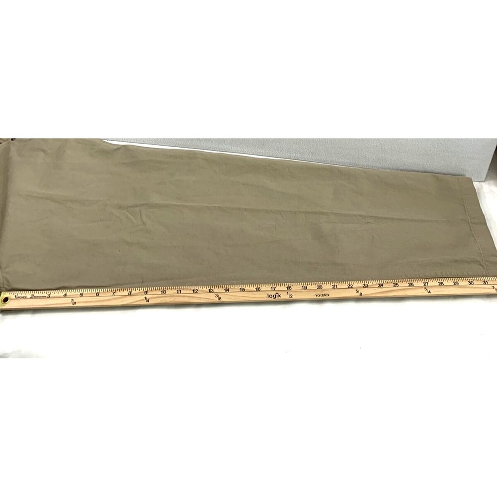 J Riggins‎ Pants Mens 33 M Sportswear Khaki Trousers Tan Cotton Workwear - Picture 7 of 11